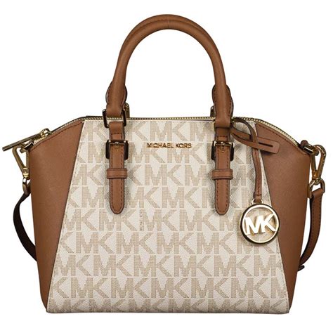 michael michael kors ciara medium leather messenger bag|MICHAEL Michael Kors Ciara Medium Leather Messenger Bag.